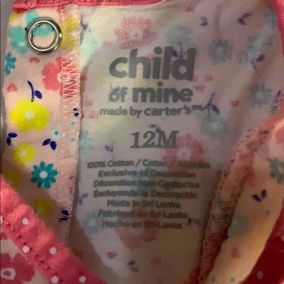Child of Mine by Carter’s Outfit size 12 months - Picture 3 of 4